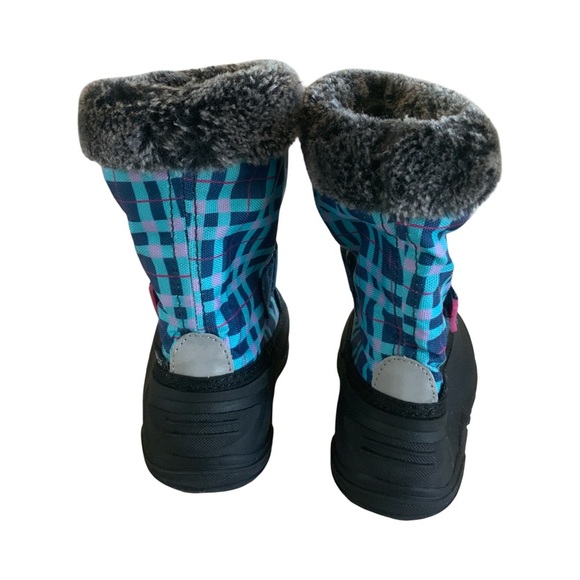 Kamik Mini T Girls Snow Boots Size 10 - Picture 5 of 6